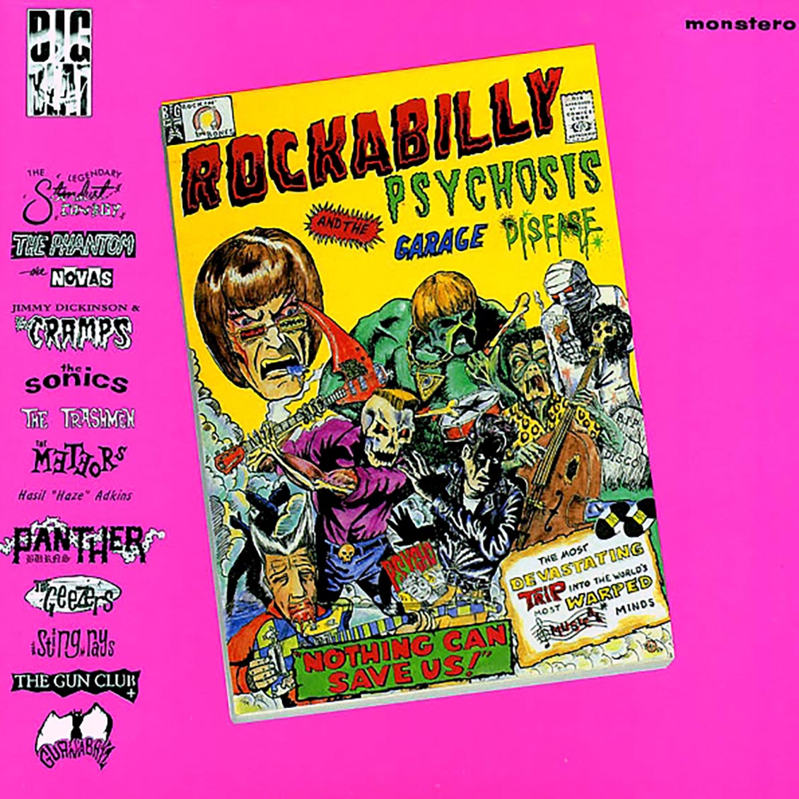The Cramps, The Sonics, The Trashmen, The Meteors, Etc. - Rockabilly Psychosis And The Garage Disease [New Vinyl Record LP]