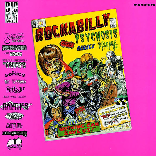 The Cramps, The Sonics, The Trashmen, The Meteors, Etc. - Rockabilly Psychosis And The Garage Disease [New Vinyl Record LP]