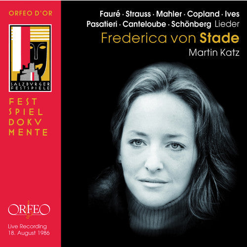 Faure / Stade / Katz - Liederabend Salzburg Festial 1986 Music CD
