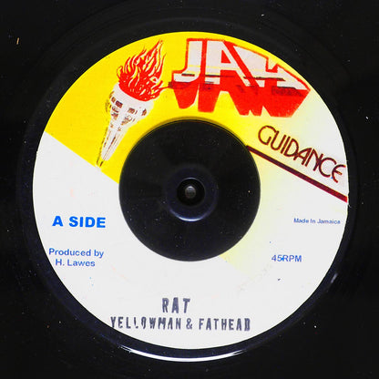 Yellowman, Fathead - Rat  /  John Holt - Fat She Fat (rhythm: "John Holt - Fat She Fat") [New Vinyl 7"]