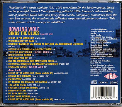 Howling Wolf - Sings The Blues [New CD]