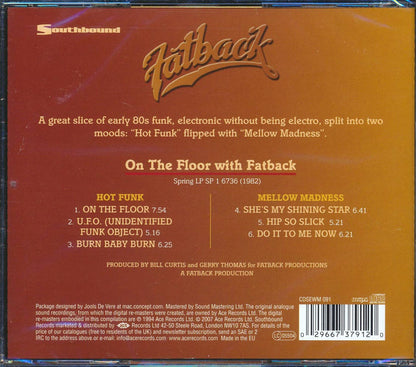 Fatback - On The Floor With Fatback [New CD]