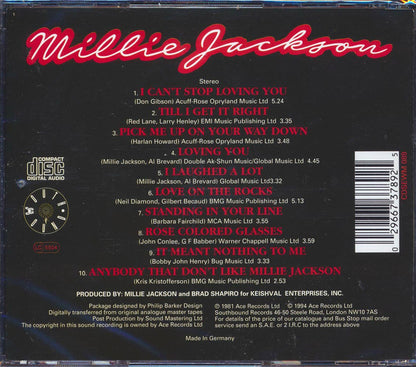Millie Jackson - Just A Lil Bit Country [New CD]
