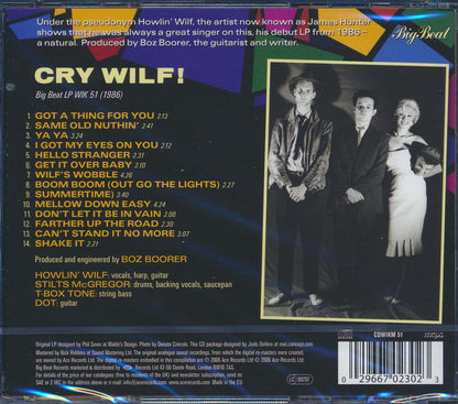 Howlin Wilf & The Vee Jays - Cry Wilf [New CD]