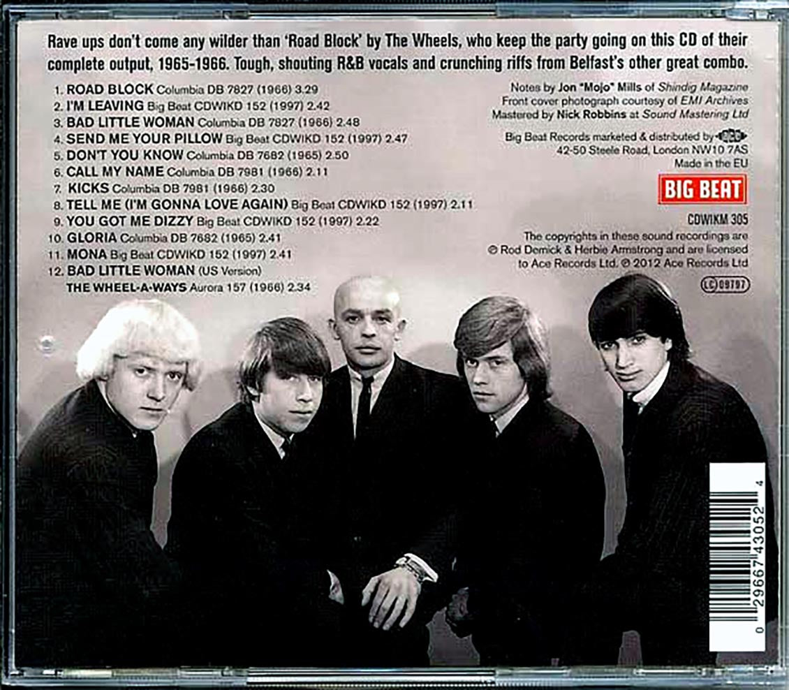 The Wheels - Road Block [New CD]