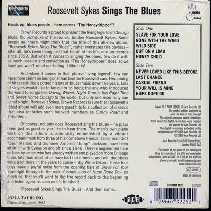 Roosevelt Sykes - Sings The Blues [New CD]