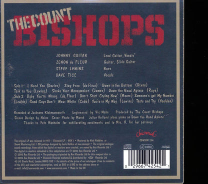 Bishops - The Count [New CD]