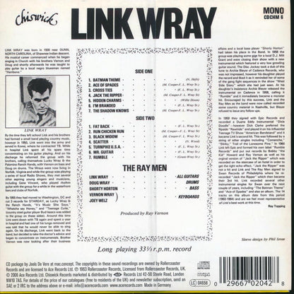 Link Wray - Early Recordings [New CD]