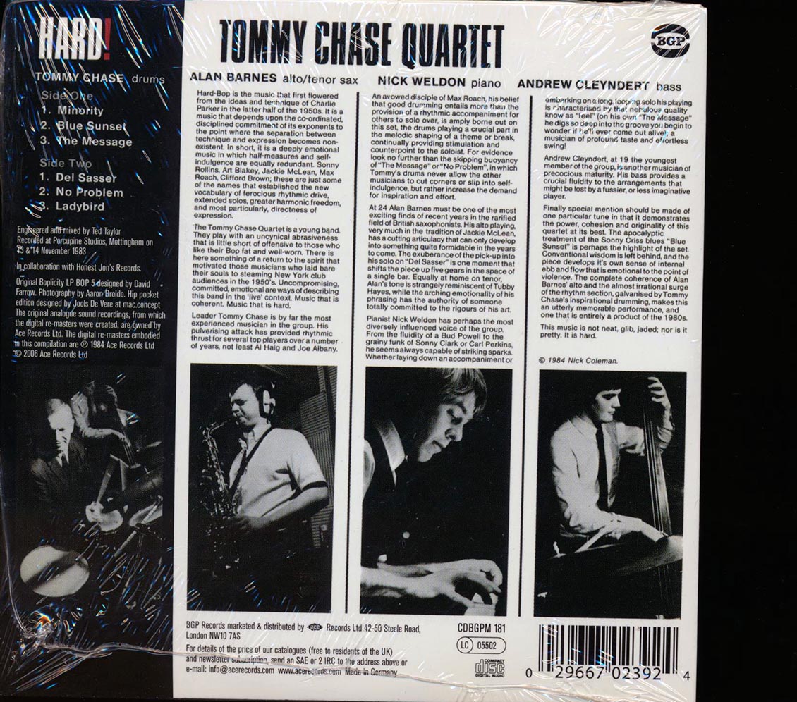 Tommy Chae Quartet - Hard [New CD]