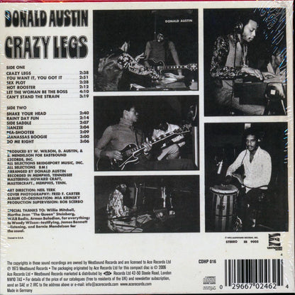 Donald Auston - Crazy Legs [New CD]