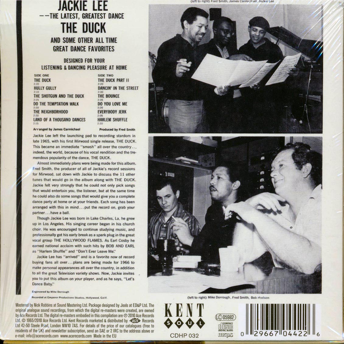 Jackie Lee - The Duck [New CD]