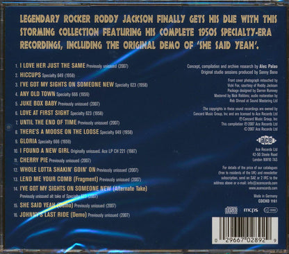 Roddy Jackson - Central Valley Fireball [New CD]