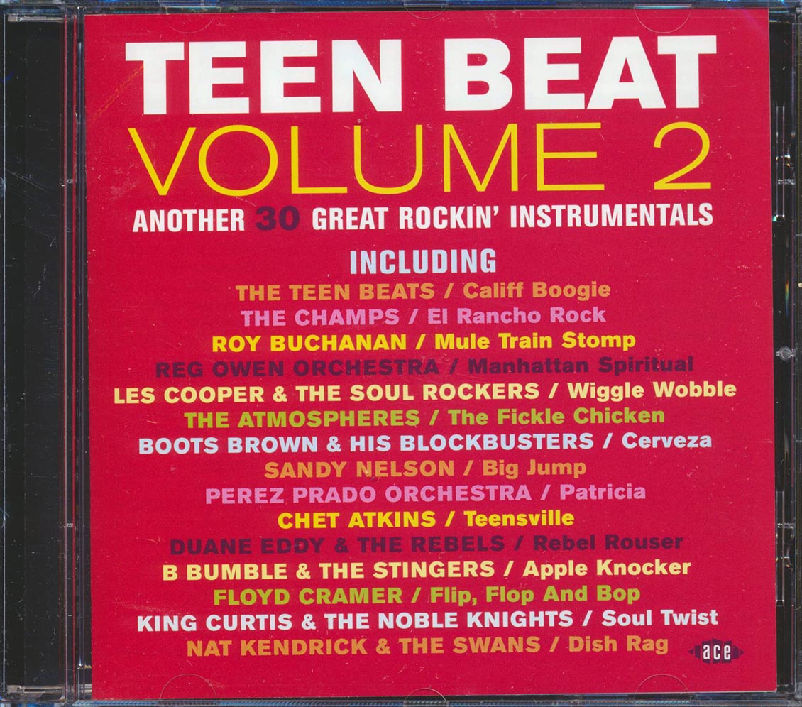 Various - Teen Beat Volume 2: Another 30 Great Rockin Instrumentals (30 tracks) [New CD]