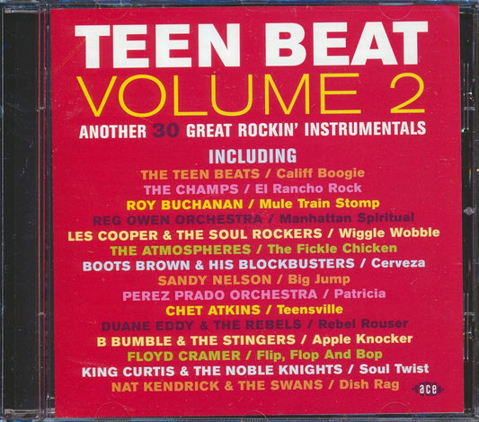 Various - Teen Beat Volume 2: Another 30 Great Rockin Instrumentals (30 tracks) [New CD]
