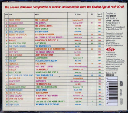 Various - Teen Beat Volume 2: Another 30 Great Rockin Instrumentals (30 tracks) [New CD]