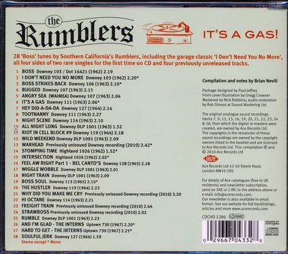 The Rumblers - It's A Gas (28 tracks) [New CD]