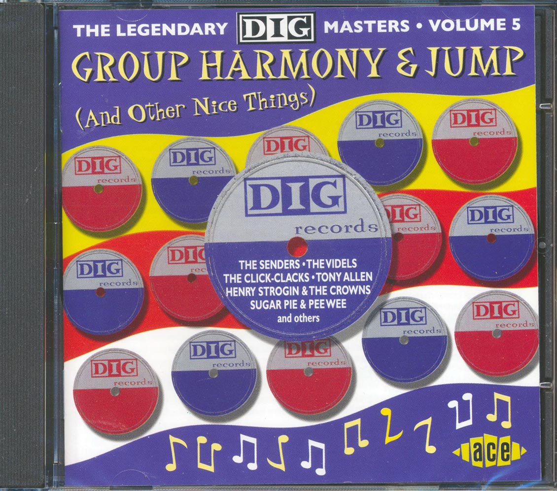 Various - Group Harmony & Jump And Other Nice Things: The Legendary Dig Masters Volume 5 (26 tracks) [New CD]