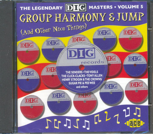 Various - Group Harmony & Jump And Other Nice Things: The Legendary Dig Masters Volume 5 (26 tracks) [New CD]