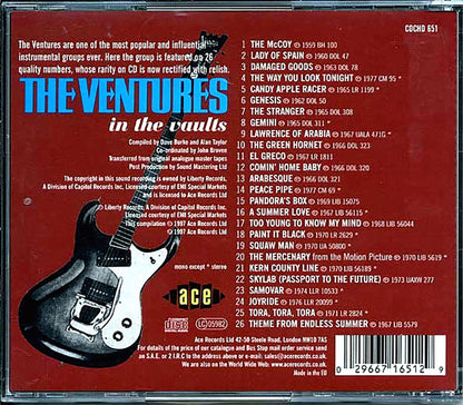 The Ventures - In The Vaults: Their Greatest Rarities Of The 60s And 70s (26 tracks) [New CD]