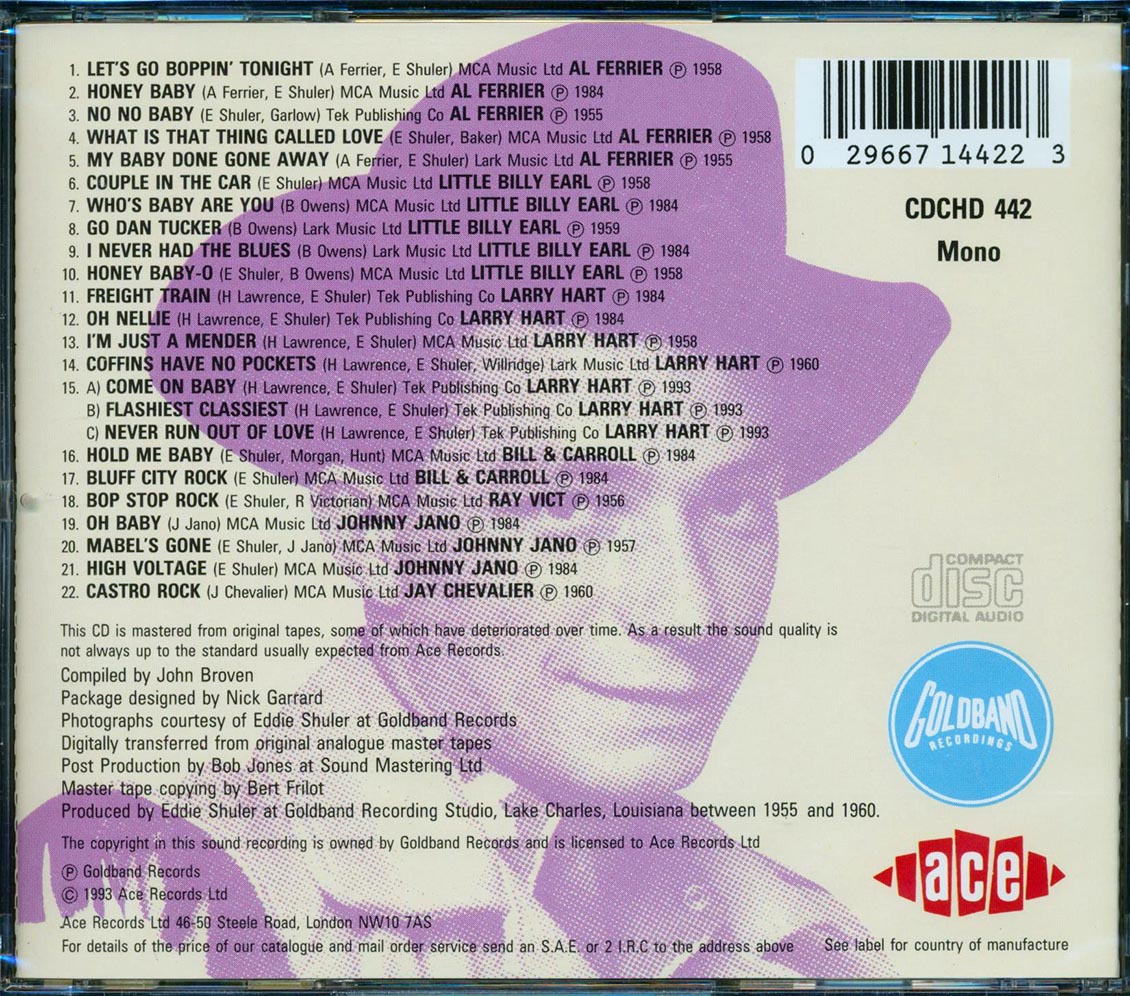Various - Boppin Tonight (22 tracks) [New CD]