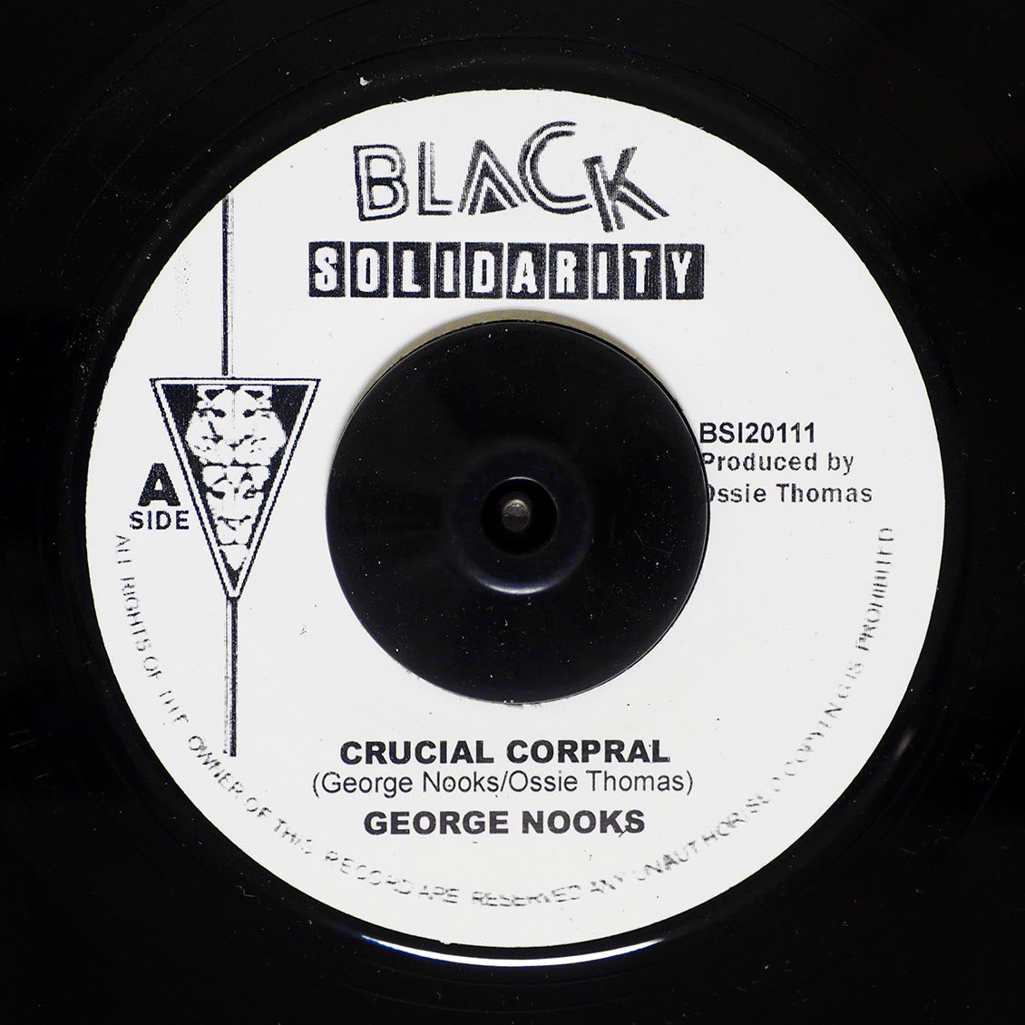 George Nooks - Crucial Corporal  /  Scientist & Roots Radics - Grave Yard Shift (Version) (rhythm: "One Step Beyond") [New Vinyl Record 7" Single]