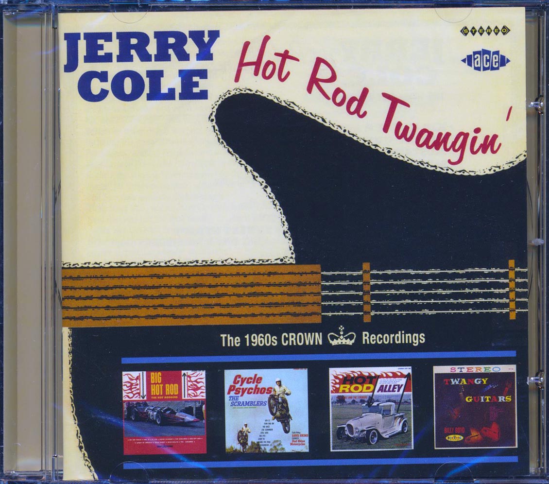 Jerry Cole - Hot Rod Twangin (24 tracks) [New CD]