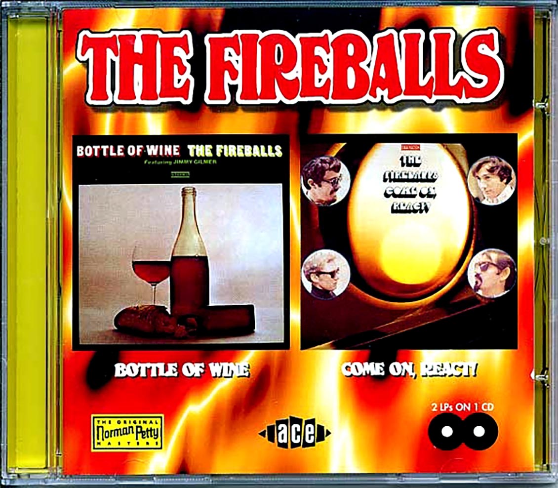 The Fireballs - Bottle Of Wine + Come On, Really (24 tracks) [New CD]