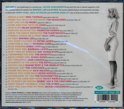 Various - Break A Way: The Songs Of Jackie DeShannon 1961-1967 (27 tracks) [New CD]