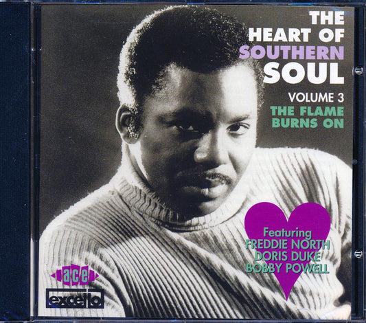 Various - The Heart Of Southern Soul Volume 3: The Flame Burns On (22 tracks) [New CD]