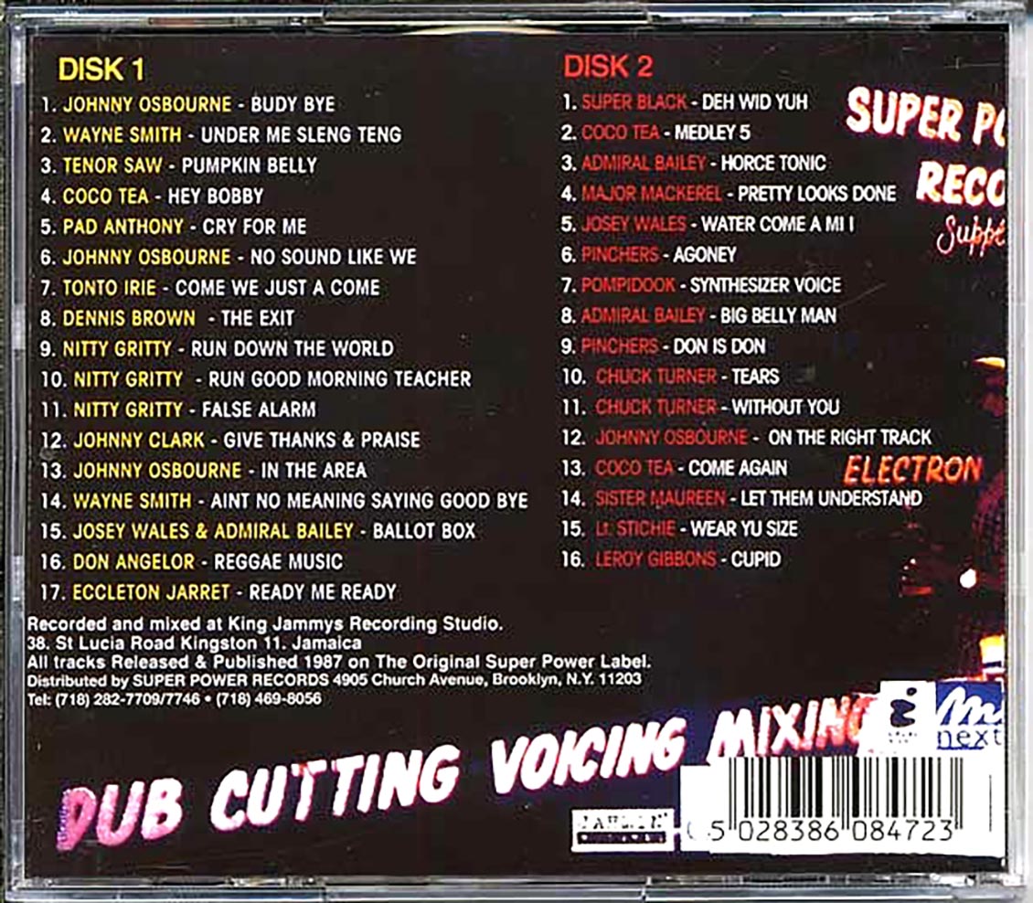 Tenor Saw, Nitty Gritty, Wayne Smith, Johnny Osbourne, Etc. - King Jammys Revenge Of Super Power Allstars Volume 2 (33 tracks) (2xCD) [New CD]