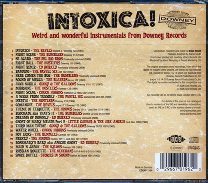 Various - Intoxica: Strange And Sleezy Instrumental Sounds From The SoCal Suburbs (26 tracks) [New CD]