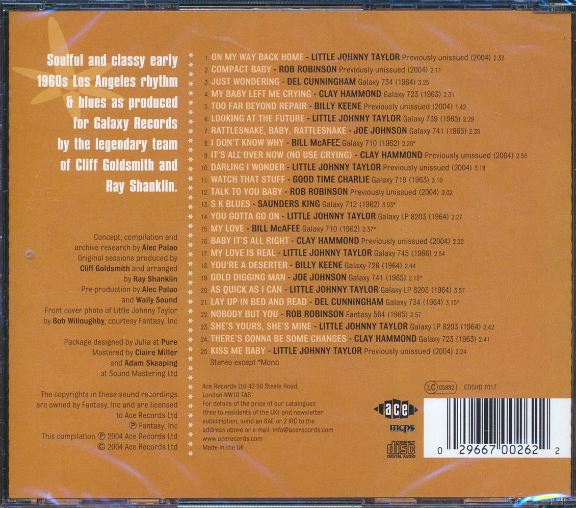 Various - Diggin Gold: A Galaxy Of West Coast Blues (25 tracks) [New CD]