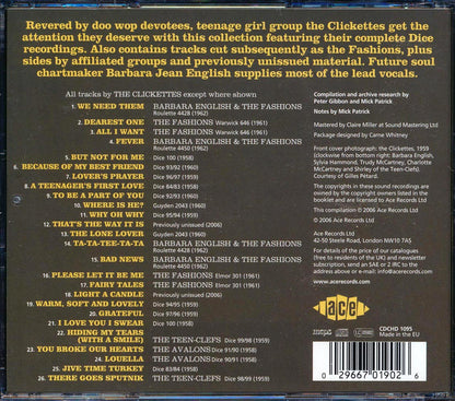 The Clickettes - The Clickettes Meet The Fashions (26 tracks) [New CD]