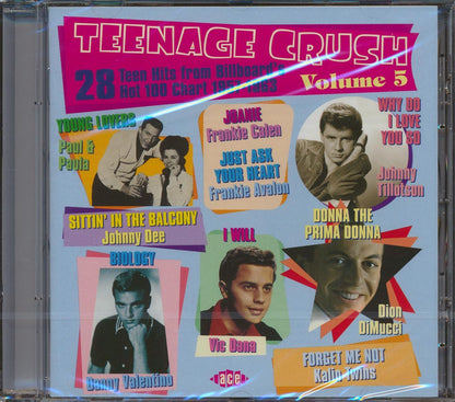Various - Teenage Crush Volume 5: 28 Teen Hits From Billboard's Hot 100 Chart 1957-1963 (28 tracks) [New CD]
