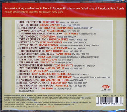 Various - Sweet Inspiration: The Songs Of Dan Penn & Spooner Oldham (24 tracks) [New CD]