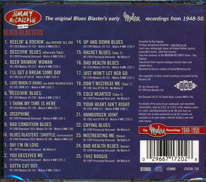 Jimmy McCracklin & His Blues Blasters - The Modern Recordings 1948-1950 (25 tracks) [New CD]