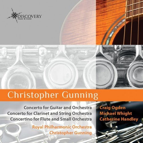 Gunning / Royal Philharmonic Orch / Gunning - Cto for Guitar / Cto for Clarinet / Concertino for [CD]