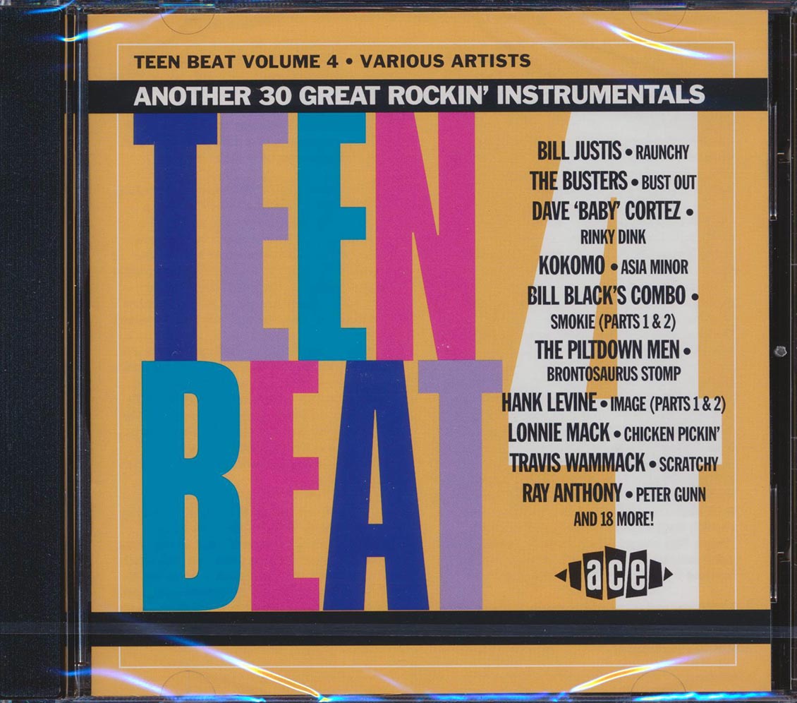Various - Teen Beat Volume 4: Another 30 Great Rockin Instrumentals (30 tracks) [New CD]