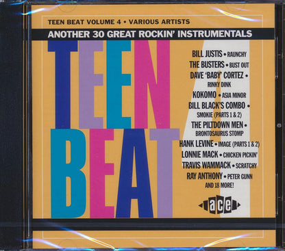 Various - Teen Beat Volume 4: Another 30 Great Rockin Instrumentals (30 tracks) [New CD]