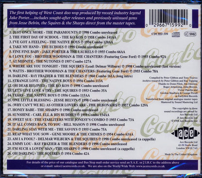 Various - Combo Vocal Groups Volume 1 (26 tracks) [New CD]