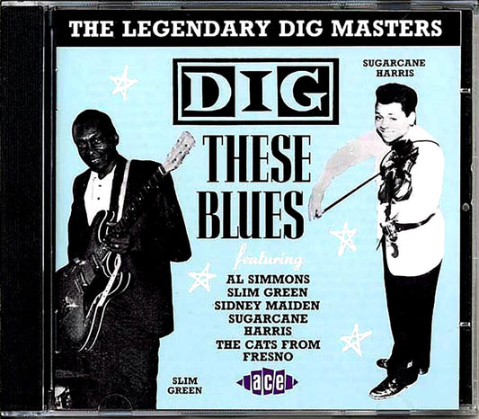 Various - Dig These Blues: The Legendary Dig Masters (22 tracks) [New CD]