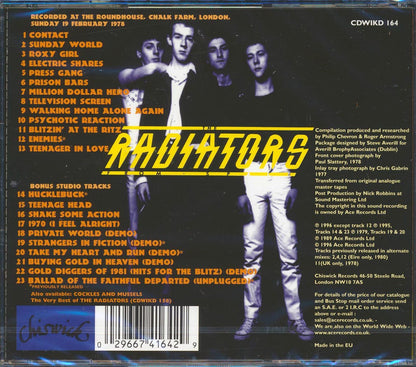 The Radiators - Alive Alive O (23 tracks) [New CD]