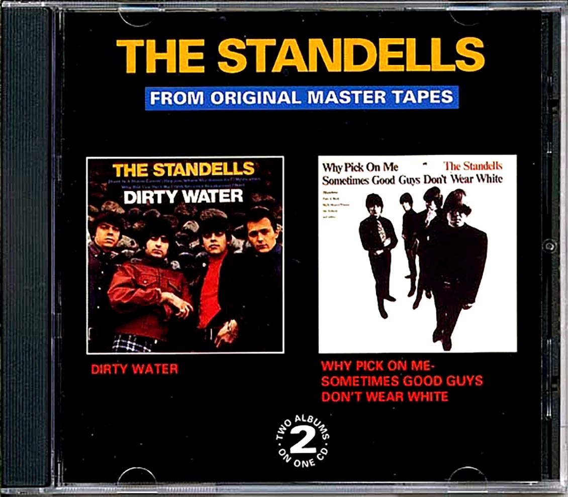 The Standells - Dirty Water + Why Pick On Me Sometimes Good Guys Don't Wear White [New CD]