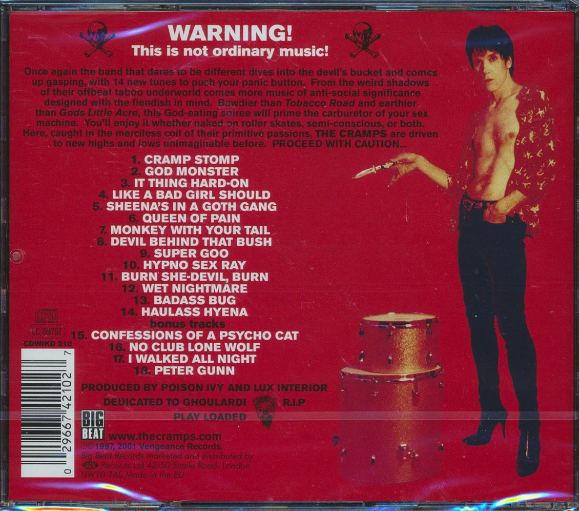 The Cramps - Big Beat From Badsville [New CD]