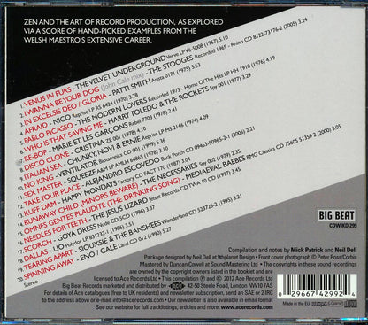 John Cale - Conflict & Catalysis: Productions & Arrangements 1966-2006 (20 tracks) [New CD]