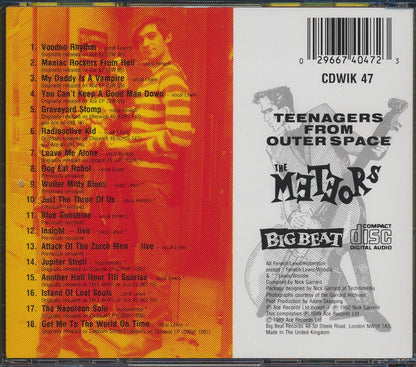 The Meteors - Teenagers From Outer Space [New CD]
