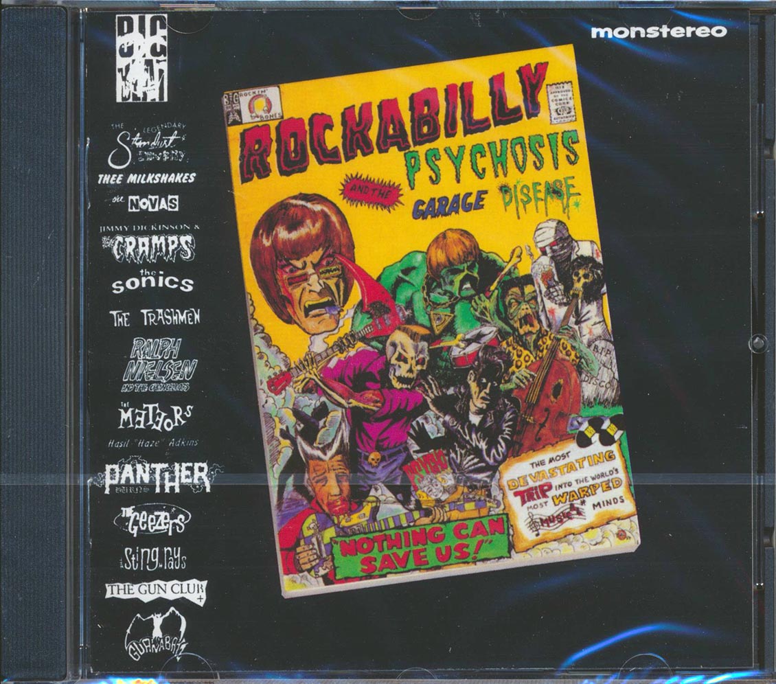 Various - Rockabilly Psychosis And The Garage Disease [New CD]