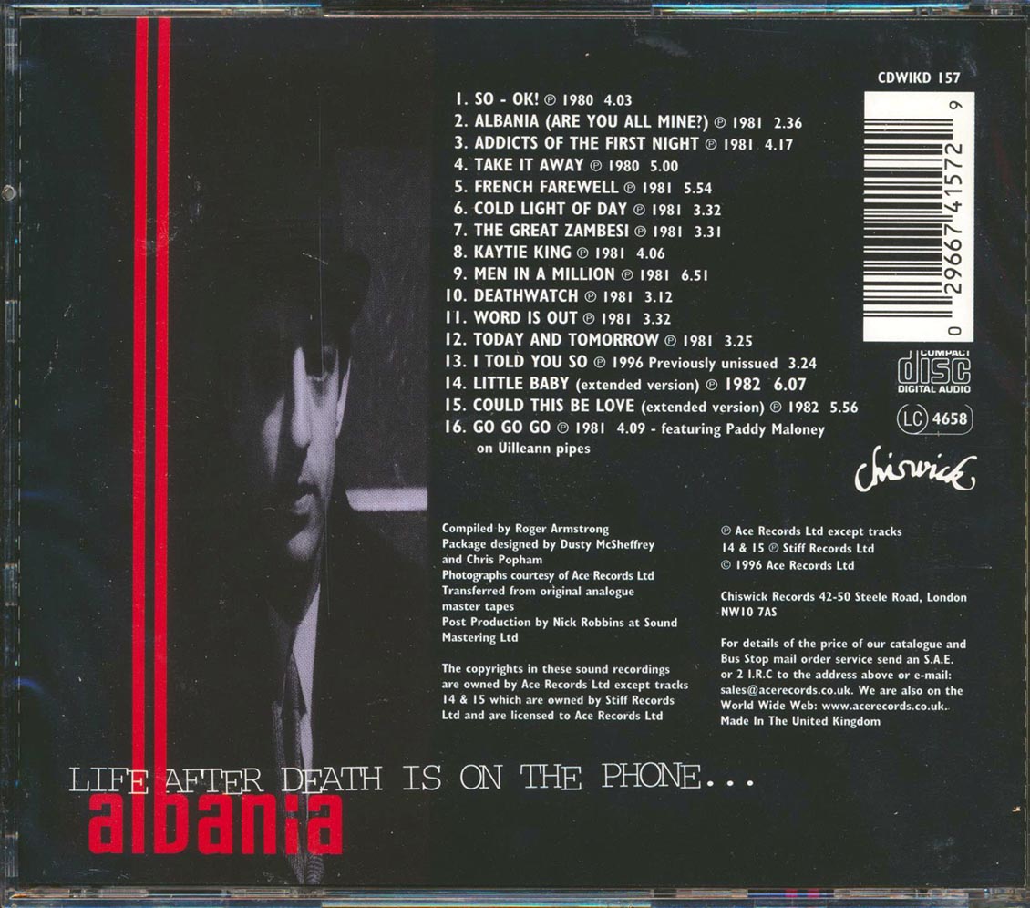 Albania - Life After Death Is On The Phone [New CD]