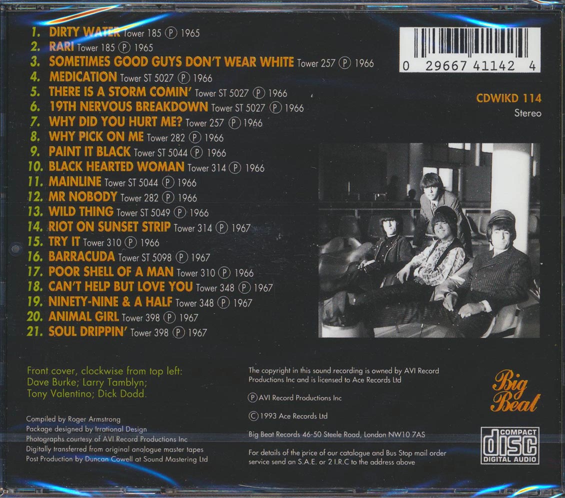 The Standells - Hot Hits & Hot Ones: Is This The Way That You Get Your High (21 tracks) [New CD]