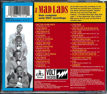 The Mad Lads - Their Complete Early Volt Recordings (24 tracks) [New CD]